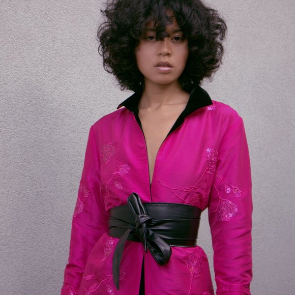 Reversible Velvet Jacket - Picture 4 of 5